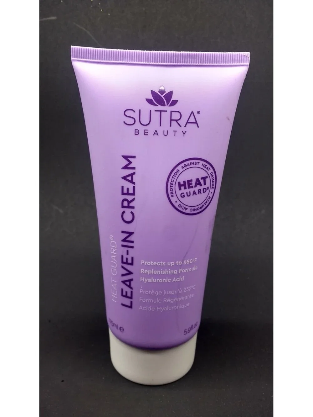 SUTRA Beauty Heat Guard Leave-In Hair CREAM Protects up to 450F Full Size 5.9 oz
